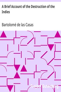 Cover of Bartolomé de las Casas — A Brief Account of the Destruction of the Indies (1552) (original edition scan)
